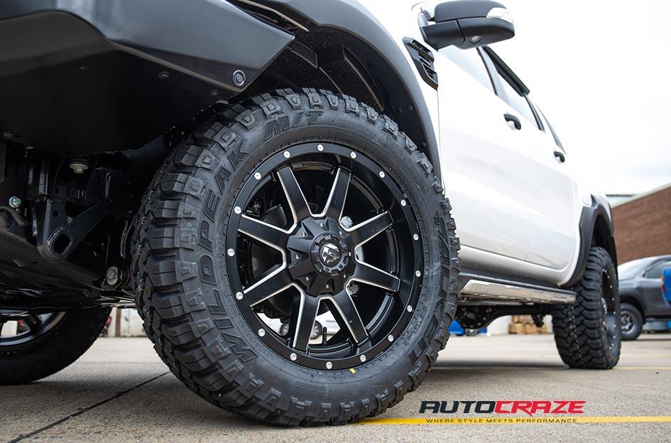 FORD RANGER MAVERICK GLOSS BLACK MILLED ACCENTS